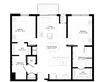 2 Bedroom American Elm Floor Plan 2 Bedroom American Elm Floor Plan at Central Park West, Minnesota, 55416